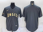 Los Angeles Angels Blank Grey 2022 All Star Stitched Cool Base Nike Jersey,baseball caps,new era cap wholesale,wholesale hats