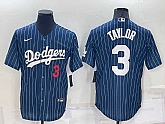 Los Angeles Dodgers #3 Chris Taylor Navy Cool Base Stitched Baseball Jersey,baseball caps,new era cap wholesale,wholesale hats