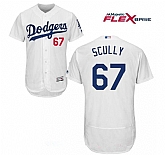 Los Angeles Dodgers #67 Vin Scully White Stitched MLB Flexbase Nike Jersey,baseball caps,new era cap wholesale,wholesale hats
