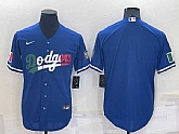 Los Angeles Dodgers Blank Royal Cool Base Stitched Baseball Jersey,baseball caps,new era cap wholesale,wholesale hats