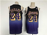 Los Angeles Lakers #24 Kobe Bryant Purple Throwback basketball Jersey,baseball caps,new era cap wholesale,wholesale hats