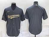 Minnesota Twins Blank Grey 2022 All Star Stitched Cool Base Nike Jersey,baseball caps,new era cap wholesale,wholesale hats