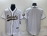 New Orleans Saints Blank Grey Men's Stitched Cool Base Nike Baseball Jersey,baseball caps,new era cap wholesale,wholesale hats
