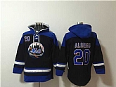 New York Mets #20 Pete Alonso Black Blue Ageless Must-Have Lace-Up Pullover Hoodie,baseball caps,new era cap wholesale,wholesale hats