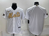 New York Mets Blank White 2022 All Star Stitched Cool Base Nike Jersey,baseball caps,new era cap wholesale,wholesale hats