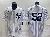 New York Yankees #52 C.C. Sabathia White Cool Base Stitched Jersey,baseball caps,new era cap wholesale,wholesale hats