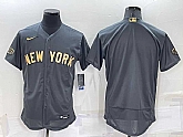 New York Yankees Blank Grey 2022 All Star Stitched Flexbase Nike Jersey,baseball caps,new era cap wholesale,wholesale hats