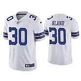 Nike Men & Women & Youth Dallas Cowboys #30 DaRon Bland White Vapor Limited Stitched Jersey,baseball caps,new era cap wholesale,wholesale hats