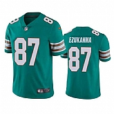 Nike Men & Women & Youth Miami Dolphins #87 Erik Ezukanma Aqua Color Rush Limited Stitched Football Jersey,baseball caps,new era cap wholesale,wholesale hats