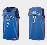 Oklahoma City Thunder #7 Chet Holmgren 2022 Draft Blue Stitched NBA Jersey Dzhi,baseball caps,new era cap wholesale,wholesale hats