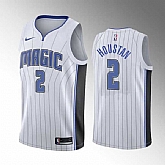 Orlando Magic #2 Caleb Houstan White 2022 Draft Basketball Stitched Jersey Dzhi