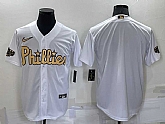 Philadelphia Phillies Blank White 2022 All Star Stitched Cool Base Nike Jersey,baseball caps,new era cap wholesale,wholesale hats