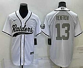 Raiders #13 Hunter Renfrow White Men's Stitched MLB Cool Base Nike Baseball Jersey,baseball caps,new era cap wholesale,wholesale hats