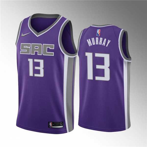 Sacramento Kings #13 Keegan Murray 2022 Draft Basketball Stitched Jersey Dzhi