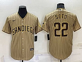 San Diego Padres #22 Juan Soto Grey Stitched MLB Cool Base Nike Jersey,baseball caps,new era cap wholesale,wholesale hats