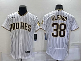San Diego Padres #38 Jorge Alfaro White Stitched MLB Flexbase Nike Jersey,baseball caps,new era cap wholesale,wholesale hats