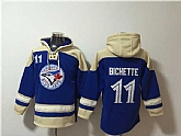 Toronto Blue Jays #11 Bo Bichette Royal Ageless Must-Have Lace-Up Pullover Hoodie,baseball caps,new era cap wholesale,wholesale hats