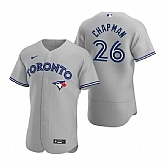 Toronto Blue Jays #26 Matt Chapman Grey Flexbase Stitched Baseball Jersey,baseball caps,new era cap wholesale,wholesale hats