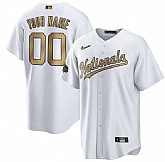 Customized Men's Washington Nationals Active Player White 2022 All-Star Cool Base Stitched Jersey,baseball caps,new era cap wholesale,wholesale hats