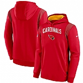 Men's Arizona Cardinals Red On The Ball Pullover Hoodie