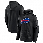 Men's Buffalo Bills Black On The Ball Pullover Hoodie,baseball caps,new era cap wholesale,wholesale hats