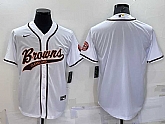 Men's Cleveland Browns Blank White Stitched MLB Cool Base Nike Baseball Jersey,baseball caps,new era cap wholesale,wholesale hats