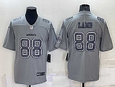 Men's Dallas Cowboys #88 CeeDee Lamb LOGO Grey Atmosphere Fashion 2022 Vapor Untouchable Stitched Nike Limited Jersey,baseball caps,new era cap wholesale,wholesale hats