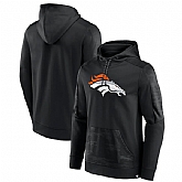 Men's Denver Broncos Black On The Ball Pullover Hoodie,baseball caps,new era cap wholesale,wholesale hats