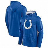 Men's Indianapolis Colts Royal On The Ball Pullover Hoodie,baseball caps,new era cap wholesale,wholesale hats