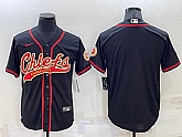 Men's Kansas City Chiefs Blank Black Stitched MLB Cool Base Nike Baseball Jersey,baseball caps,new era cap wholesale,wholesale hats