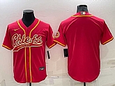 Men's Kansas City Chiefs Blank Red Stitched MLB Cool Base Nike Baseball Jersey,baseball caps,new era cap wholesale,wholesale hats