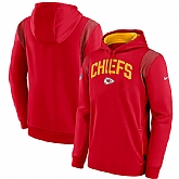 Men's Kansas City Chiefs Red Sideline Stack Performance Pullover Hoodie,baseball caps,new era cap wholesale,wholesale hats