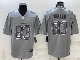 Men's Las Vegas Raiders #83 Darren Waller Grey Atmosphere Fashion 2022 Vapor Untouchable Stitched Limited Jersey,baseball caps,new era cap wholesale,wholesale hats