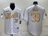 Men's New York Mets #39 Edwin Diaz Number White 2022 All Star Stitched Cool Base Nike Jersey,baseball caps,new era cap wholesale,wholesale hats