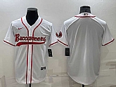 Men's Tampa Bay Buccaneers Blank White Stitched Cool Base Nike Baseball Jersey,baseball caps,new era cap wholesale,wholesale hats