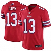 Nike Men & Women & Youth Bills #13 Gabriel Davis Red Vapor Untouchable Limited Stitched Jersey,baseball caps,new era cap wholesale,wholesale hats