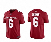 Men & Women & Youth Arizona Cardinals #6 James Conner Red 2023 F.U.S.E. Vapor Untouchable F.U.S.E. Limited Football Stitched Jersey,baseball caps,new era cap wholesale,wholesale hats