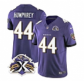 Men & Women & Youth Baltimore Ravens #44 Marlon Humphrey Purple 2023 F.U.S.E With Patch Throwback Vapor Limited Stitched Jersey,baseball caps,new era cap wholesale,wholesale hats