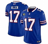 Men & Women & Youth Buffalo Bills #17 Josh Allen Blue 2023 F.U.S.E. With 4-Star C Patch Vapor Untouchable Limited Football Stitched Jersey,baseball caps,new era cap wholesale,wholesale hats