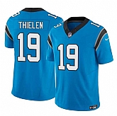 Men & Women & Youth Carolina Panthers #19 Adam Thielen Blue 2023 F.U.S.E. Vapor Untouchable Football Stitched Jersey