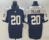 Men & Women & Youth Dallas Cowboys #20 Tony Pollard Navy Blue Thanksgiving 2023 F.U.S.E. Vapor Limited Stitched Jersey,baseball caps,new era cap wholesale,wholesale hats