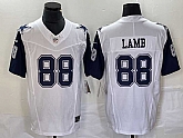 Men & Women & Youth Dallas Cowboys #88 CeeDee Lamb White 2023 F.U.S.E. Vapor Thanksgiving Limited Stitched Jersey,baseball caps,new era cap wholesale,wholesale hats