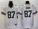 Men & Women & Youth Green Bay Packers #87 Romeo Doubs White Vapor Untouchable Limited Stitched Jersey,baseball caps,new era cap wholesale,wholesale hats