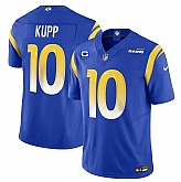 Men & Women & Youth Los Angeles Rams #10 Cooper Kupp Blue 2023 F.U.S.E. With 4-Star C Patch Vapor Vapor Limited Football Stitched Jersey,baseball caps,new era cap wholesale,wholesale hats