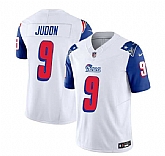 Men & Women & Youth New England Patriots #9 Matthew Judon White Blue 2023 F.U.S.E. Vapor Limited Jersey,baseball caps,new era cap wholesale,wholesale hats