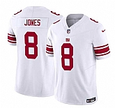 Men & Women & Youth New York Giants #8 Daniel Jones White 2023 F.U.S.E. Vapor Untouchable Limited Stitched Jersey,baseball caps,new era cap wholesale,wholesale hats