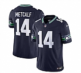 Men & Women & Youth Seattle Seahawks #14 DK Metcalf 2023 F.U.S.E. Navy Limited Jersey,baseball caps,new era cap wholesale,wholesale hats