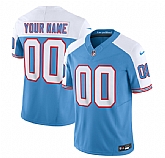 Men & Women & Youth Tennessee Titans Active Player Custom Blue White 2023 F.U.S.E. Vapor Limited Throwback Football Stitched Jersey,baseball caps,new era cap wholesale,wholesale hats