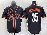 Men's Baltimore Orioles #35 Adley Rutschman Black Cool Base Stitched Baseball Jersey,baseball caps,new era cap wholesale,wholesale hats