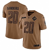 Men's Detroit Lions #20 Barry Sanders 2023 Brown Salute To Service Limited Football Stitched Jersey Dyin,baseball caps,new era cap wholesale,wholesale hats